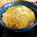 砂場 - 玉子丼アップ