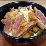 肉丼 やまと - 牛かつ丼　大盛