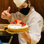 鮨 由う - ・バースデーケーキ（Toshi Yoroizuka）