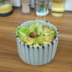 家系ラーメン 近藤家 - キャベチャー 150円