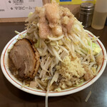 自家製麺 まさき - 【2021.2.11】豚魚らーめん800円+豚増し150円