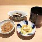 新ばし 星野 - お食事