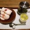 カフェ ソラーレ Tsumugi - 桜と苺のふんわりシフォン&べっぴん茶(リフレッシュ)