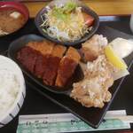 お食事処 さいこ - 料理写真:トンカツ・唐揚げ定食