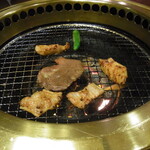 Yakiniku Riki - 調理中