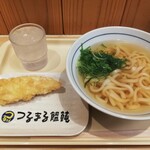 つるまる - ある日のかけうどんとささみ天￥451