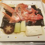 日本料理 村上 - 『懐石コース』◆「煮物」 ◇金目鯛の酒蒸し