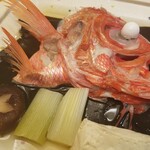 日本料理 村上 - 『懐石コース』◆「煮物」 ◇金目鯛の酒蒸し