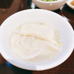 豫園 - 水餃子 (炒飯ランチ定食)