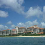 ザ・ブセナテラス - ビーチからの外観