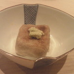 くろぎ - 先付　焼きごま豆腐