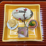 料亭 大宮 一の家 - 前八寸。
      美味し。