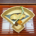 料亭 大宮 一の家 - 鰆の味噌幽庵焼き。
      美味し。