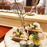 銀座 しのはら - 節分初午の八寸