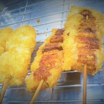 八重勝 - カマンベールチーズ　焼き穴子