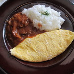 Shimmon Doori Kafe Pommubeeru - オムレツハヤシ　８８０円