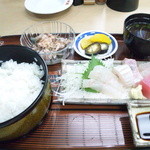 竹八鮨 - 造り定食