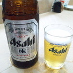 竹八鮨 - 瓶ビール