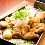 Teppanyaki chicken 780 yen (excluding tax)