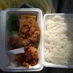 Karaage No Tensai - 21.02.11昼 からたま3個弁当498税別計537円