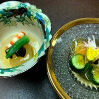 料亭旅館 熱海 小嵐亭 - 前菜二種
