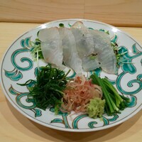 はらまさ - ひらめと薬味サラダ