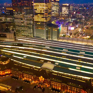 A location unique to the Marunouchi Building store, located on a high floor