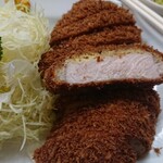 丸八とんかつ店 - 上ロースカツ定食 1,700円 