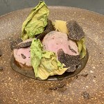 カーサ・デル・チーボ - スペイン産仔豚のアッローストと仏産黒トリュフ