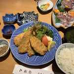 磯料理　開福丸 - アジフライ定食
