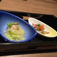 福寿館 大阪難波店 - 付き出し