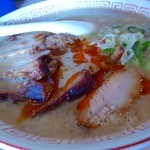 博多麺屋　ゆず - 自家製チャーシュー拉担麺