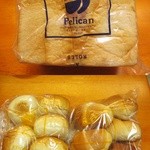 パンのペリカン - 食パン1.5斤・中丸・中ロール