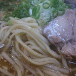 とりそば太田 - 麺とチャーシュー