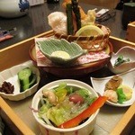 豊川甲羅本店 - かに雑炊ランチのお料理