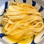 おうどん 瀬戸晴れ - ここの釜玉は美味い☆ コレですコレッ！