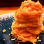 名前のないイタリア料理店 - 雲丹のカッペリーニ 柚子の香り