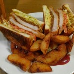 ベーカーバウンス - BB名物カツサンド 