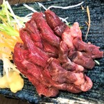 馬ござる - 210211木　東京　馬ござる　馬の肩ロース＆あぶら側の肉