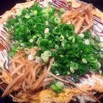 Kurashiki Okonomiyaki Rinnkuu - 倉敷焼　850円　なかなか美味しい