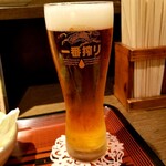 Kushiage Kurabu - 生ビール 480円