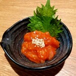 肉汁餃子のダンダダン - 貝ひもチャンジャ 380円