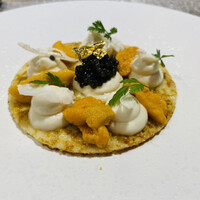 しまなみふれんち Murakami - 法皇キャビア　カリフラワー　里芋　雲丹