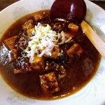 ムーラン食堂 - 麻婆豆腐ラーメン近景。