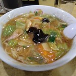 中国屋台十八番 - かんとん麺 麺固 840円