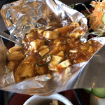 中国料理 鷹 - 日替わりのおかずは麻婆豆腐でした