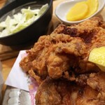 焼き鳥 ばかちん - 深夜の唐揚げ定食