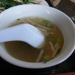 中華飯店てんじく - スープ