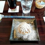 Cafe・de・まる - モンブランセット