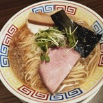 人力俥 - 背脂煮干そば（大盛）